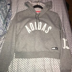 adidas cropped hoodie